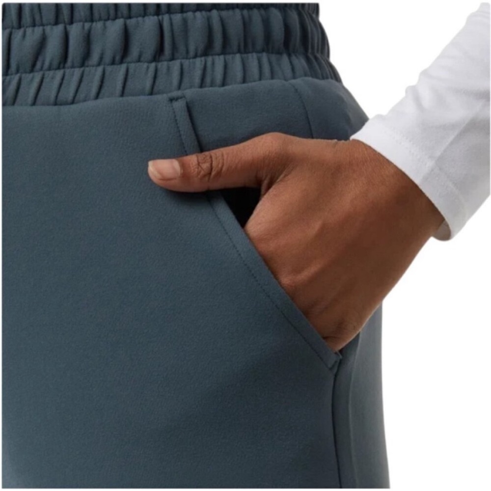 NWT 32 Degrees Sueded High Rise Pant Green - Picture 5 of 13